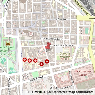 Mappa Corso Giuseppe Mazzini, 23, 28100 Novara, Novara (Piemonte)