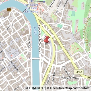 Mappa Via Santa Maria Rocca Maggiore, 22, 37129 Verona, Verona (Veneto)