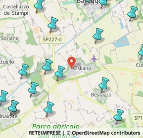 Mappa Via G. Puccini, 20046 Cisliano MI, Italia (3.261)