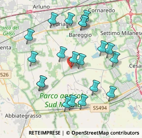Mappa Via G. Puccini, 20046 Cisliano MI, Italia (3.938)