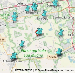 Mappa Via G. Puccini, 20046 Cisliano MI, Italia (5.312)