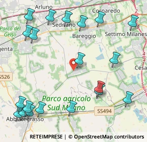Mappa Via Giuseppe Garibaldi, 20080 Cisliano MI, Italia (5.613)