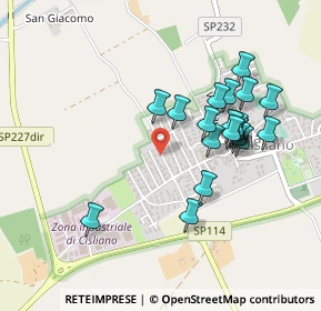 Mappa Via Giuseppe Garibaldi, 20080 Cisliano MI, Italia (0.437)