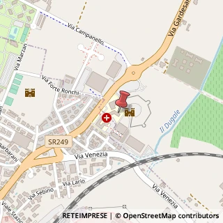 Mappa Via Monte Baldo, 24, 37019 Verona, Verona (Veneto)