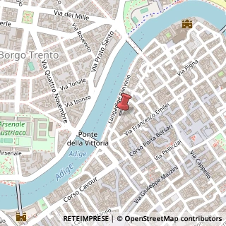 Mappa Via Dietro Sant'Eufemia, 14, 37121 Verona, Verona (Veneto)
