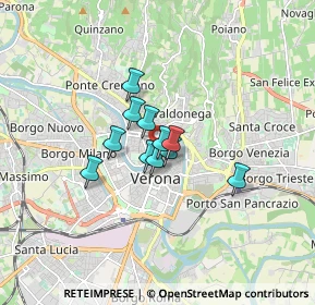 Mappa Lungadige Panvinio, 37121 Verona VR, Italia (0.93909)