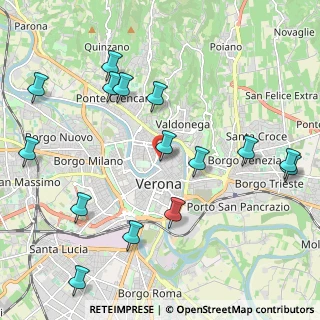 Mappa Lungadige Panvinio, 37121 Verona VR, Italia (2.464)