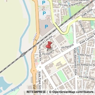 Mappa Via Agogna, 42, 28100 Novara, Novara (Piemonte)