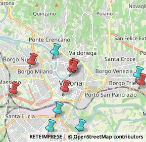 Mappa Via San Salvatore Vecchio, 37121 Verona VR, Italia (2.34364)
