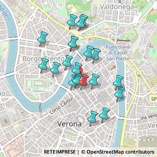 Mappa Via S. Salvatore Vecchio, 37121 Verona VR, Italia (0.4165)