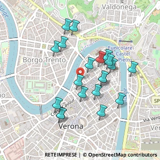 Mappa Via S. Salvatore Vecchio, 37121 Verona VR, Italia (0.445)