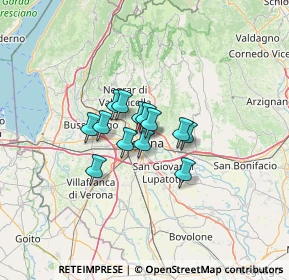 Mappa Via S. Salvatore Vecchio, 37121 Verona VR, Italia (7.43923)