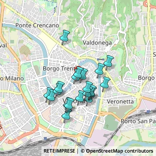 Mappa Via S. Salvatore Vecchio, 37121 Verona VR, Italia (0.7485)