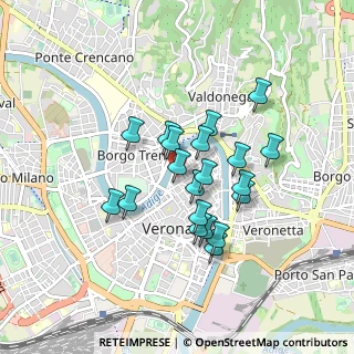Mappa Via San Salvatore Vecchio, 37121 Verona VR, Italia (0.7005)