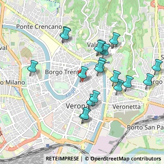 Mappa Via San Salvatore Vecchio, 37121 Verona VR, Italia (0.96105)