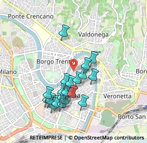 Mappa Via San Salvatore Vecchio, 37121 Verona VR, Italia (0.8295)