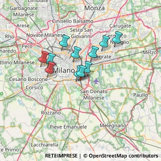 Mappa Via Giacomo Medici del Vascello, 20137 Milano MI, Italia (5.41636)