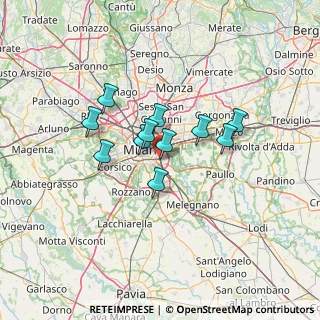Mappa Via Giacomo Medici del Vascello, 20137 Milano MI, Italia (9.61818)