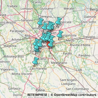 Mappa Via Giacomo Medici del Vascello, 20137 Milano MI, Italia (9.027)