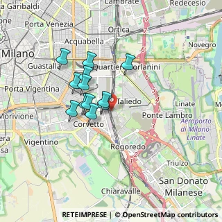 Mappa Via Giacomo Medici del Vascello, 20137 Milano MI, Italia (1.31417)