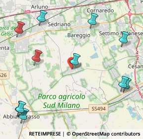 Mappa Via Roma, 20080 Cisliano MI, Italia (5.72727)