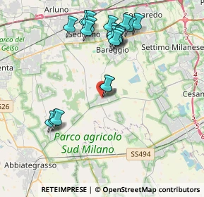 Mappa Via Roma, 20080 Cisliano MI, Italia (4.1205)