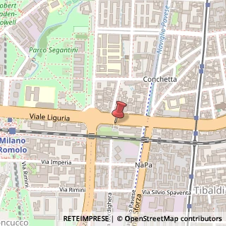 Mappa Viale Liguria, 42, 20143 Milano, Milano (Lombardia)