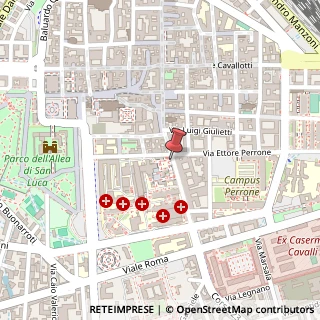 Mappa Corso Giuseppe Mazzini, 18, 28100 Novara, Novara (Piemonte)