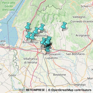 Mappa Via S. Maria Antica, 37121 Verona VR, Italia (6.80733)
