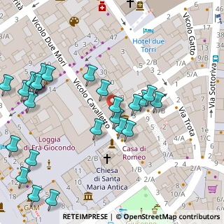 Mappa Via Santa Maria in Chiavica, 37121 Verona VR, Italia (0.056)