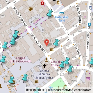 Mappa Via Arche Scaligere, 37121 Verona VR, Italia (0.1155)