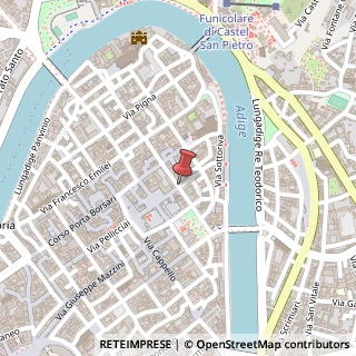 Mappa Via s. maria in chiavica 5/d, 37121 Verona, Verona (Veneto)