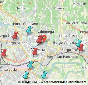 Mappa Via Arche Scaligere, 37121 Verona VR, Italia (2.47364)