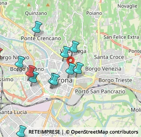 Mappa Piazza dei Signori, 37121 Verona VR, Italia (2.27923)