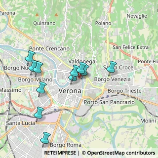 Mappa Via S. Maria Antica, 37121 Verona VR, Italia (1.86818)
