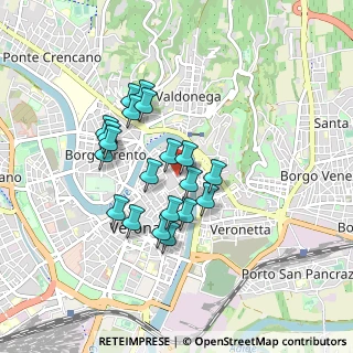 Mappa Via S. Maria Antica, 37121 Verona VR, Italia (0.7185)