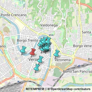 Mappa Via Arche Scaligere, 37121 Verona VR, Italia (0.54929)