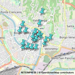 Mappa Via Santa Maria in Chiavica, 37121 Verona VR, Italia (0.668)