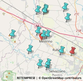 Mappa Via Galileo Galilei, 35035 Mestrino PD, Italia (4.38438)
