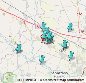 Mappa Via Galileo Galilei, 35035 Mestrino PD, Italia (2.85214)