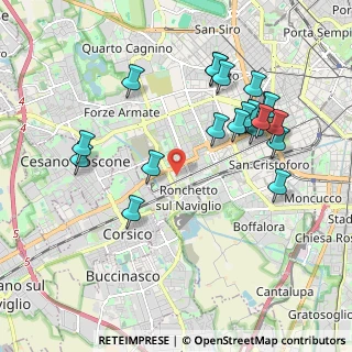 Mappa Via Privata Francesco Gonin, 20147 Milano MI, Italia (2.0815)