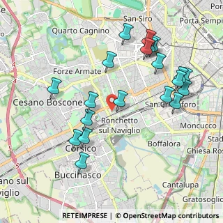 Mappa Via Privata Francesco Gonin, 20147 Milano MI, Italia (2.143)