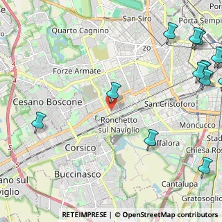 Mappa Via Privata Francesco Gonin, 20147 Milano MI, Italia (3.45571)