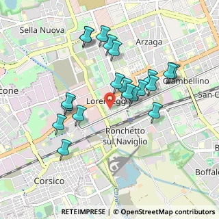 Mappa Via Privata Francesco Gonin, 20147 Milano MI, Italia (0.8865)