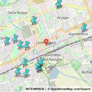 Mappa Via Privata Francesco Gonin, 20147 Milano MI, Italia (1.48533)