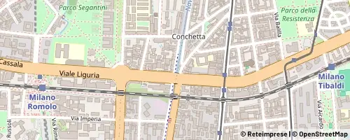 Mappa Milano