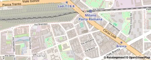 Mappa Milano