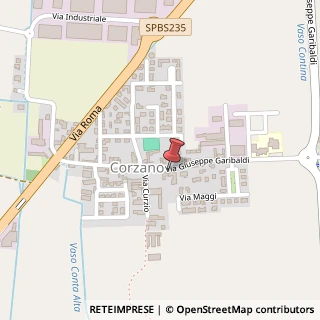 Mappa Via Giuseppe Garibaldi, 4, 25030 Corzano, Brescia (Lombardia)