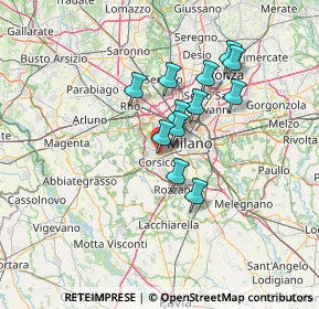 Mappa Via Marco Polo, 20152 Milano MI, Italia (10.63583)
