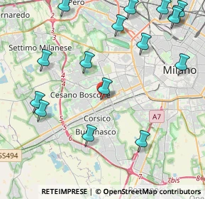 Mappa Via Marco Polo, 20152 Milano MI, Italia (5.33875)